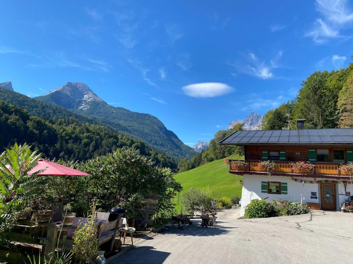 Alpenferienwohnungen Wiesenlehen Berchtesgaden Extérieur photo
